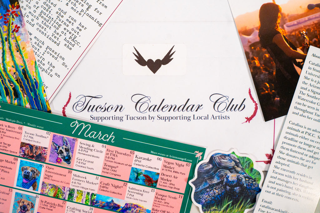 Full Year Tucson's Monthly Calendar Club