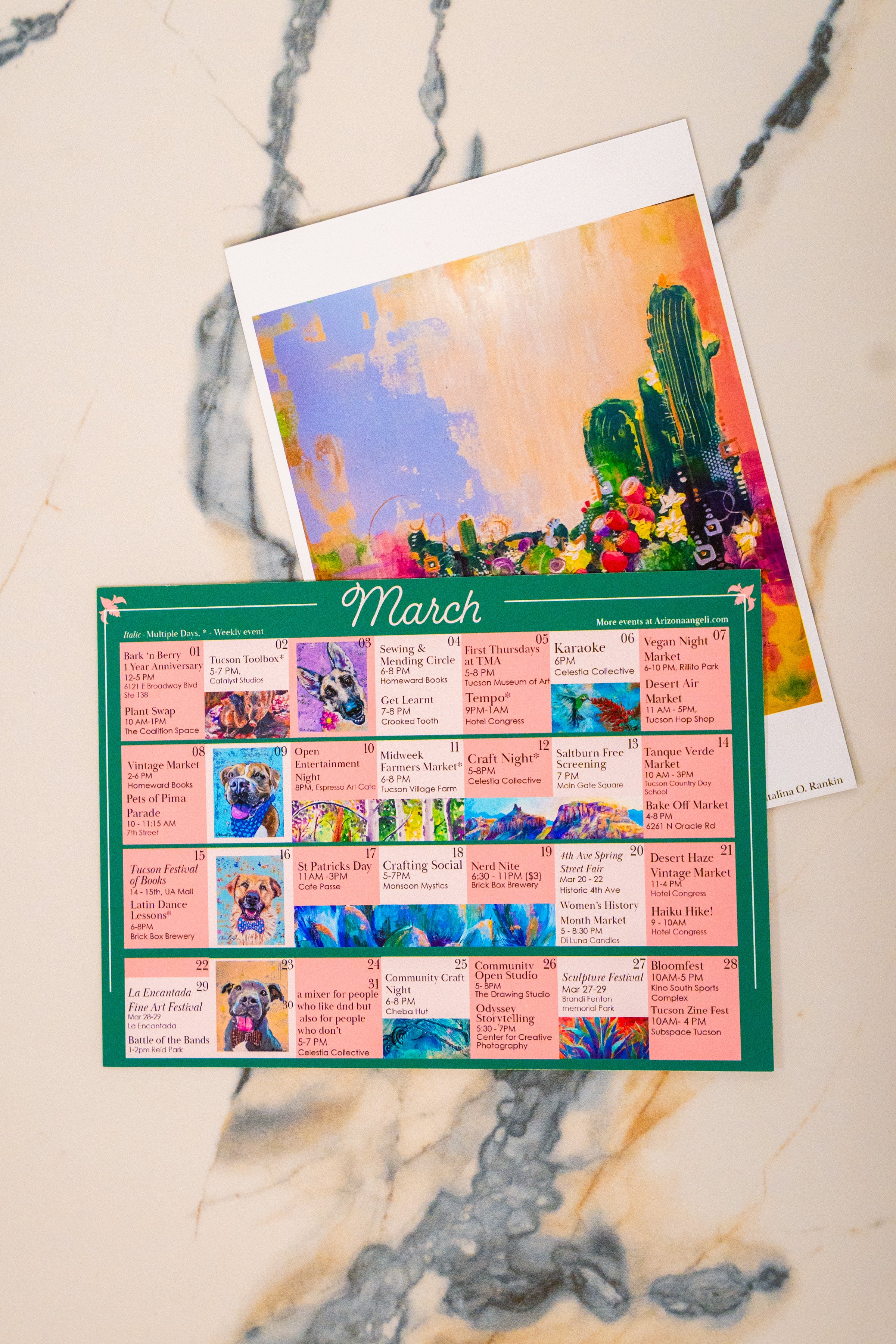 Tucson's Monthly Calendar Club